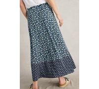 White Stuff Jada Jersey Maxi Skirt Navy Multi size 24 REGULAR | Maxi Skirts Outlet | Women | Blue 24 REGULAR