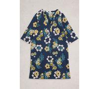 White Stuff Jada Jersey Shift Dress Navy Print size 10 | Midi Dresses Outlet | Women | Blue 10