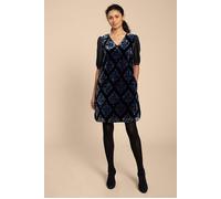 White Stuff Kate Mini Dress Teal Printed size 14 REGULAR | Mini Dresses Outlet | Women | Cyan 14 REGULAR