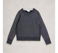 White Stuff Katie Sparkle Jumper Dark Navy