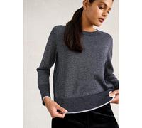White Stuff Katie Sparkle Jumper DARK NAVY SIZE 12