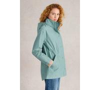 White Stuff Lexi Waterproof Coat Dusty Blue size 8 PETITE | Trench Coats Outlet | Women | Blue 8 PETITE