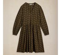 White Stuff Lola Jersey Dress Green Multi