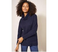 White Stuff Lovely Rib Jumper French Navy size 8 | Knitted Sweaters Outlet | Women | Blue 8