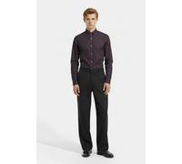 White Stuff Ls Fan Geo Print Shirt Plum Multi size S | Formal Shirts Outlet | Men | Magenta