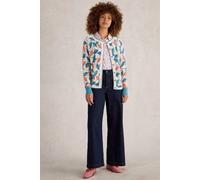 White Stuff Lulu Printed Cardi Natural Print size 12 | Light Jackets Outlet | Women 12
