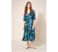 White Stuff Madeline Eco Vero Jersey Dre Teal size 14R | Shirt Dresses Outlet | Women | Cyan 14R