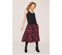 White Stuff Maeva Midi Skirt Black Printed size 18 | Midi Skirts Outlet | Women | Black 18