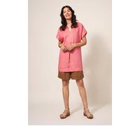 White Stuff Marianne Linen Tunic Mid Red size 12 | Blouses Outlet | Women | White 12
