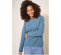 White Stuff Medway Jumper Mid Blue size 22 | Knitted Sweaters Outlet | Women | Blue 22