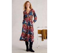 White Stuff Megan Jersey Dress Chartreuse Multi size 10 REGULAR | Midi Dresses Outlet | Women | Green