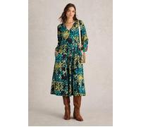 White Stuff Megan Jersey Midi Dress Black Print size 10R | Midi Dresses Outlet | Women | Black 10R