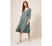 White Stuff Mia Jersey Dre Green size 24R | Shirt Dresses Outlet | Women | Green 24R