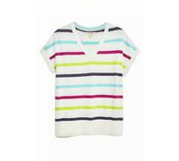 White Stuff Midsummer Stripe Jumper White size 10 | Knitted Sweaters Outlet | Women | White 10