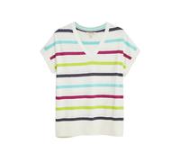 White Stuff Midsummer Stripe Jumper White size 8 | Knitted Sweaters Outlet | Women | White 8