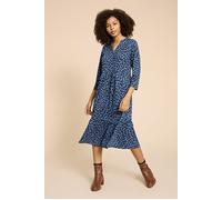 White Stuff Naya Jersey Dre Blue Printed size 14 REGULAR | Midi Dresses Outlet | Women | Blue 14 REGULAR