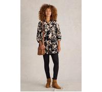 White Stuff Nela Printed Shirt Tunic Black Print size 16 | Blouses Outlet | Women | Black 16