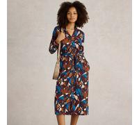 White Stuff Organic Annie Shirt Dress - Navy