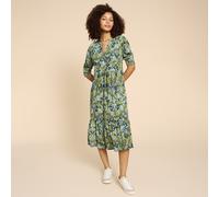 White Stuff Organic Naya Jersey Dress - Green