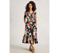 White Stuff Phoebe Suki Springs Dress BLUE MULTI SIZE 10