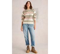 White Stuff Piper Pointelle Jumper White Multi size 18 | Knitted Sweaters Outlet | Women | White 18