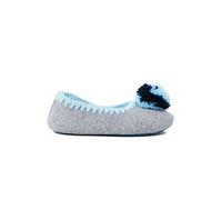 White Stuff Pom Felt Ballet Slipper Mid Grey size 5 | Loafers Outlet | Women | Gray 5