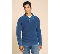 White Stuff Ribbed Shawl Neck Jumper Dark Navy size S | Sweaters Outlet | Men | Blue S