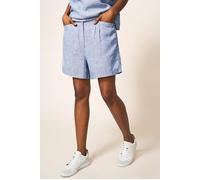 White Stuff Rowena Linen Short Chambray Blue size 20 | Shorts Outlet | Women | White 20