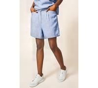White Stuff Rowena Linen Short Chambray Blue size 8 | Shorts Outlet | Women | White 8
