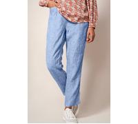 White Stuff Rowena Linen Trouser Chambray Blue size 20 REGULAR | Straight Pants Outlet | Women | White 20 REGULAR