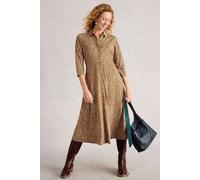 White Stuff Rua Jersey Shirt Dress Chartreuse Print size 12 REGULAR | Midi Dresses Outlet | Women | Green 12 REGULAR