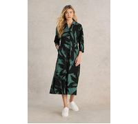 White Stuff Rua Jersey Shirt Dress Green Print size 8 REGULAR | Shirt Dresses Outlet | Women | Green 8 REGULAR