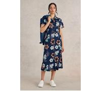 White Stuff Rua Jersey Shirt Dress Navy Print size 6 REGULAR | Shirt Dresses Outlet | Women | Blue 6 REGULAR