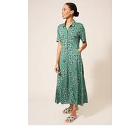 White Stuff Rua Jersey Shirt Dress Teal Multi size 24 REGULAR | Shirt Dresses Outlet | Women | Cyan 24 REGULAR