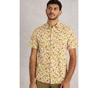 White Stuff Salcombe Peppers Printed Shirt White Print size S | Formal Shirts Outlet | Men | White S