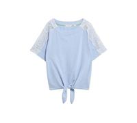 White Stuff Sara Tie Hem Top Mid Blue size 18R | T-shirts Outlet | Women | Blue 18R