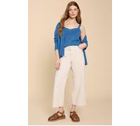 White Stuff Saxon Vest Mid Blue size 16 | Shirts Outlet | Women | Blue 16