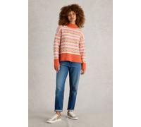 White Stuff Scandi Twist Fairisle Jumper Natural Multi size 18 | Knitted Sweaters Outlet | Women 18