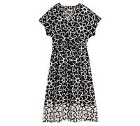 White Stuff Sophie Linen Blend Wrap Dre Black Printed size 8 | Midi Dresses Outlet | Women | White 8