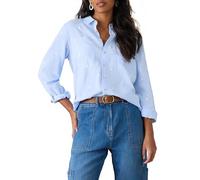 White Stuff Sophie Women's Shirt, Blue Mlt, 14