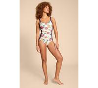 White Stuff Splash Swimsuit Ivory Multi size 6 | Bodies Outlet | Women | White 6