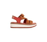 White Stuff Sporty Leather Flatform Red size 5 | Sandals Outlet | Women | Red 5