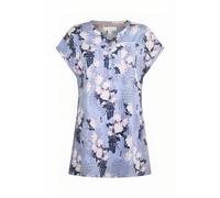 White Stuff Summer Jersey Woven Mix Tunic Blue Mlt size 10 | Blouses Outlet | Women | Blue 10