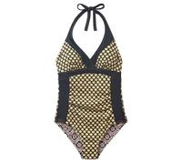 White Stuff Sunshine Reversible Swimsuit Black Multi size 6 | Bodies Outlet | Women | Black