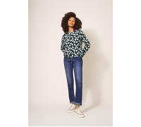 White Stuff Tara Tie Hem Top Black Printed size 22 | Blouses Outlet | Women | Black 22