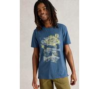 White Stuff Three Fishes Graphic Tee Blue Print size M | Print T-Shirts Outlet | Men | Blue M