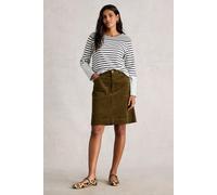 White Stuff Tia Cord Skirt Khaki Green size 18 | Midi Skirts Outlet | Women | Brown 18