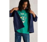 White Stuff Travel Graphic Tee Teal Print size S | Print T-Shirts Outlet | Men | Cyan S