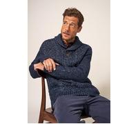 White Stuff Twisted Cable Shawl Dark Navy size S | Cardigans Outlet | Men | Blue S