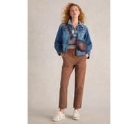 White Stuff Twister Chino Trouser Dark Tan size 20 REGULAR | Chinos Outlet | Women 20 REGULAR